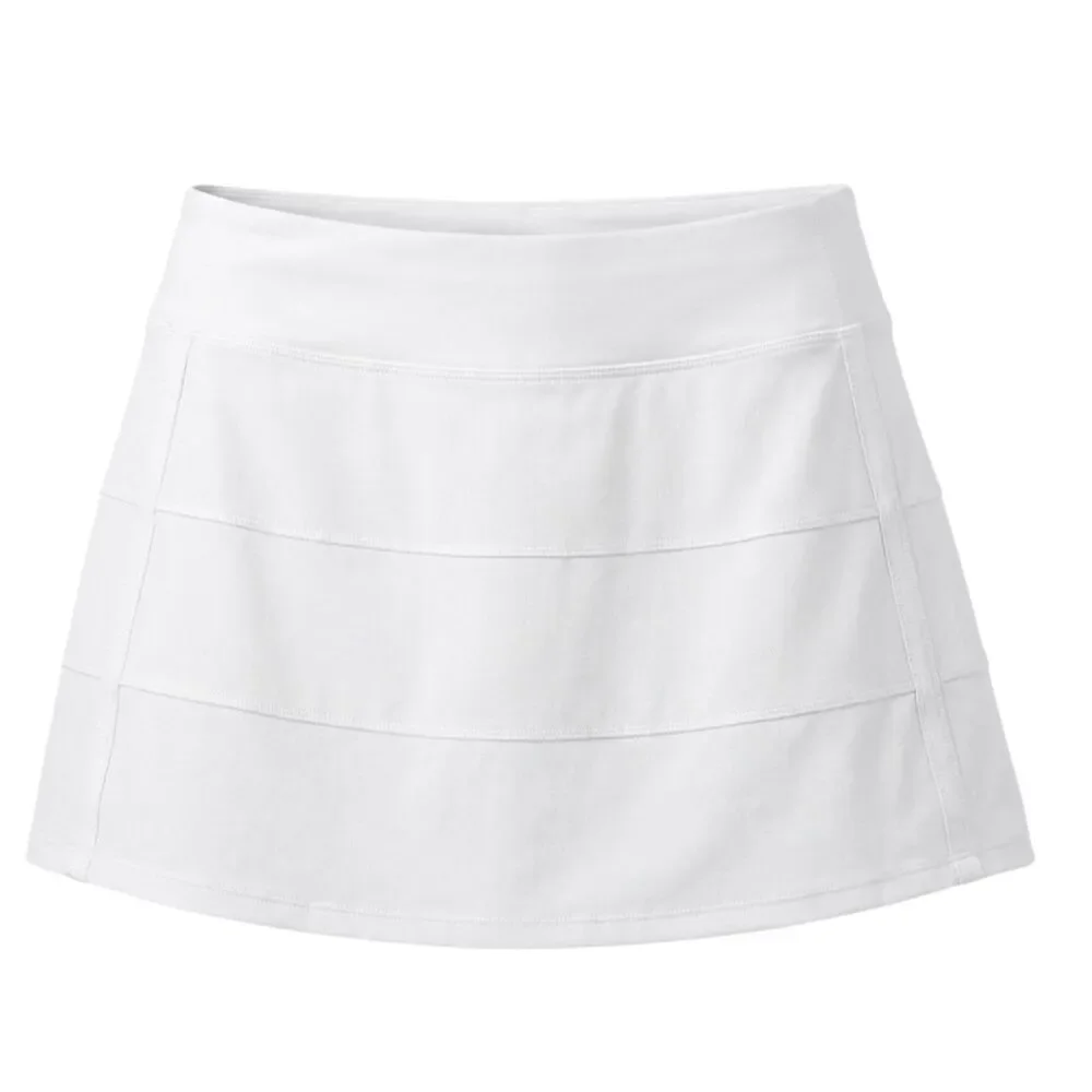 LULULEMON ATHLETICA Pace Rival Skirt In White Size 8